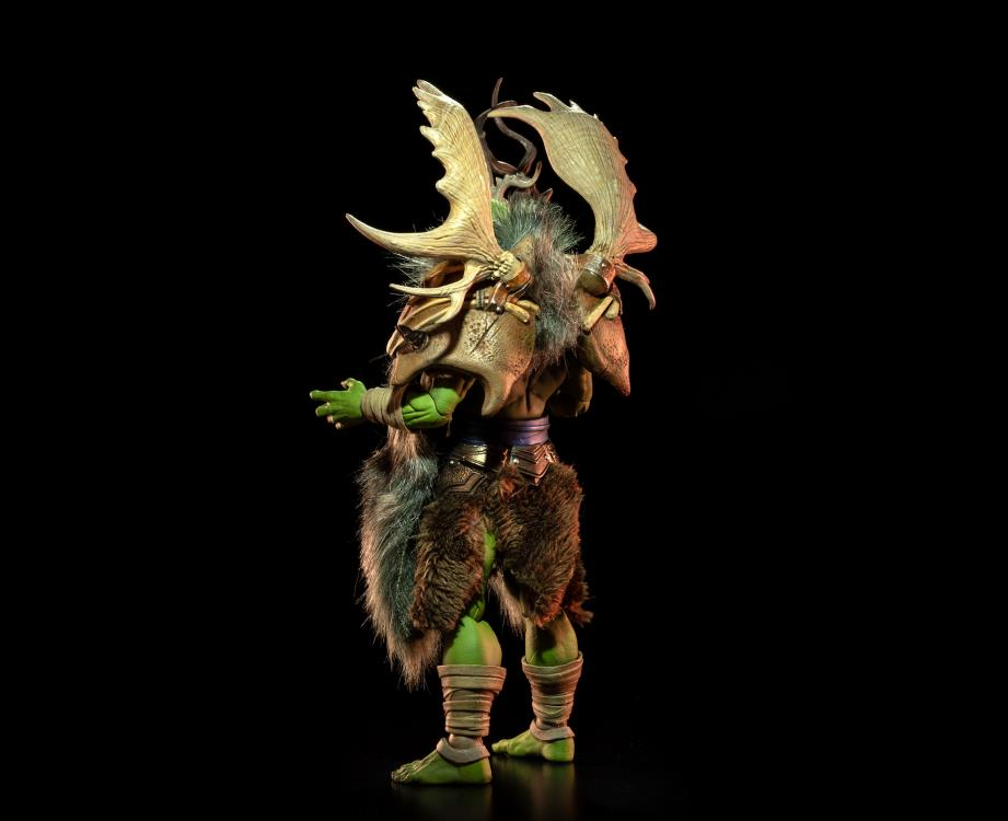 Four Horsemen Studio Mythic Legions 1/12 Scale 6-inch Poxxus Tharnog Action Figure - Fantasy Warrior Collectible for Display & Role-Playing Games (RPG)
