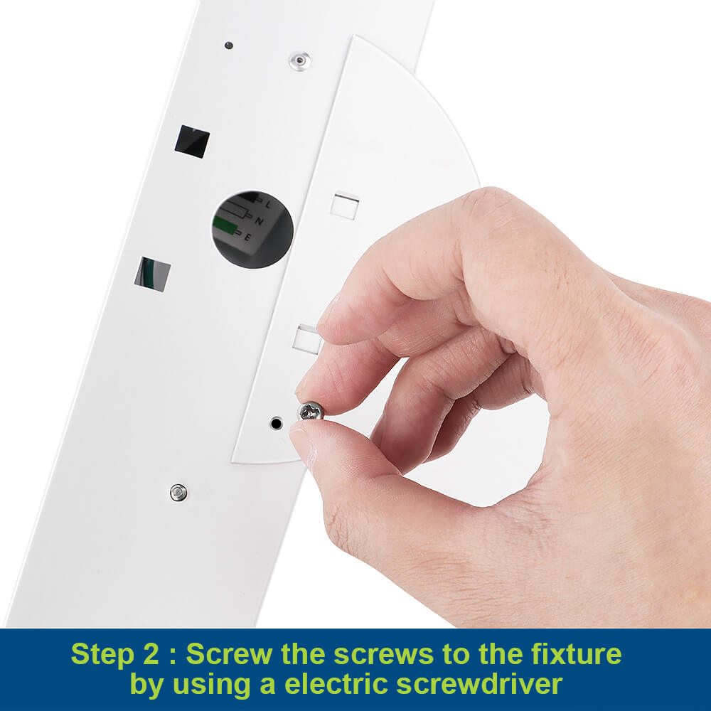 SL0302 Series LED Strip Light Surface Mount Plate & Junction Box Cover Kit - Waterproof, Easy Installation for Indoor/Outdoor Lighting Projects