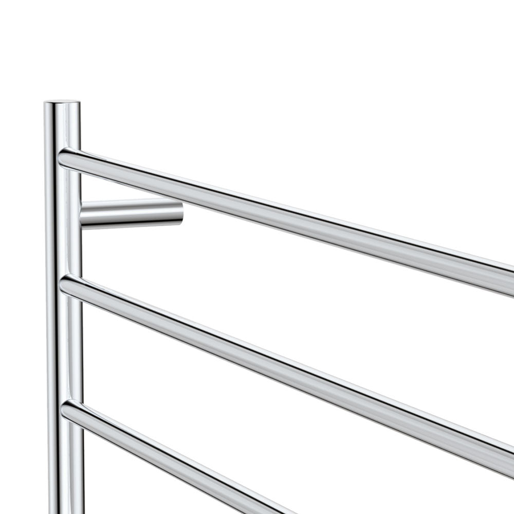 Fienza 8279075 Isabella Heated Towel Rail - 35.4 x 29.5 Inch Chrome Bathroom Towel Warmer for Spa, Luxury Hotels & Modern Homes