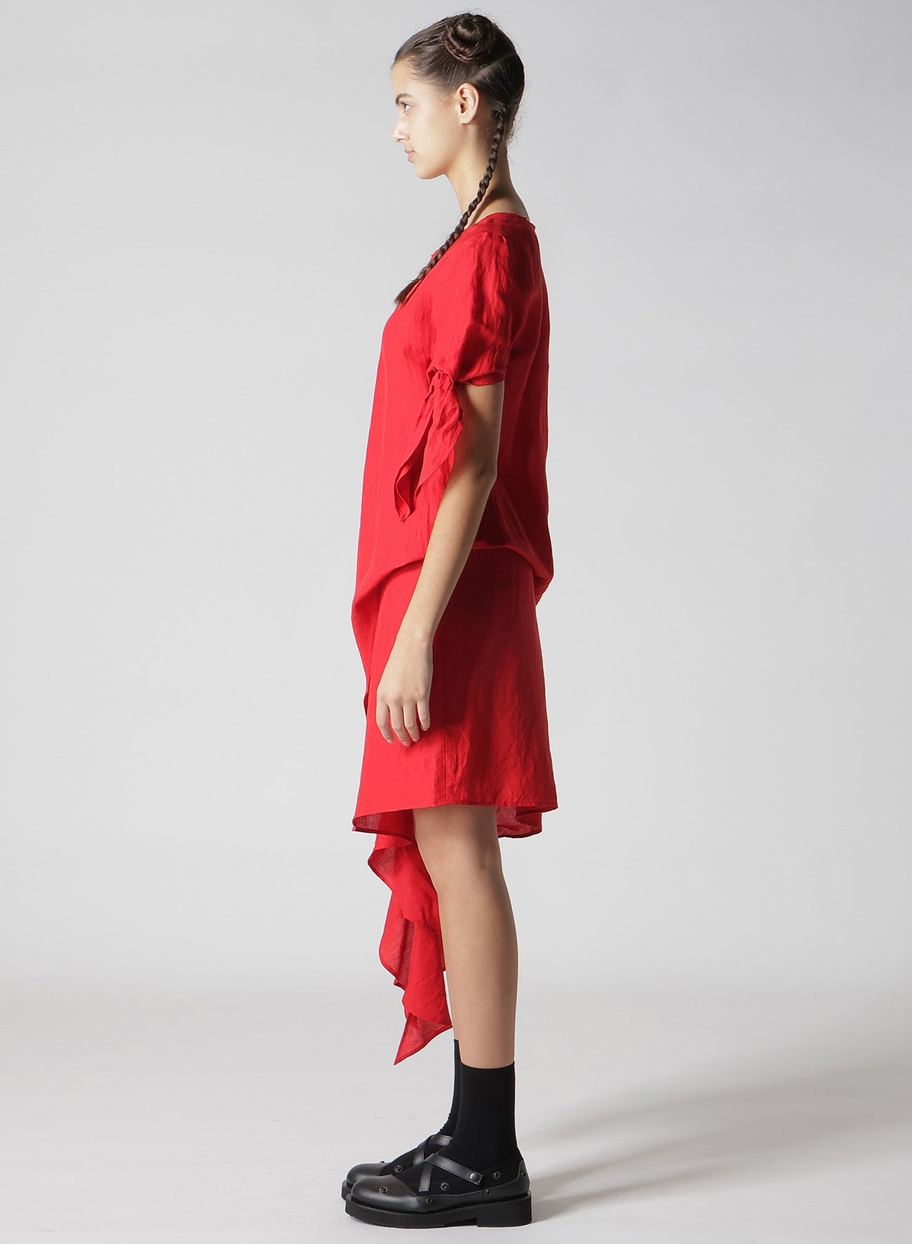 Elegant Clear Lawn Ribbon Dress - Flowy Summer Dress for Women, Perfect for Weddings, Parties & Beach Vacations