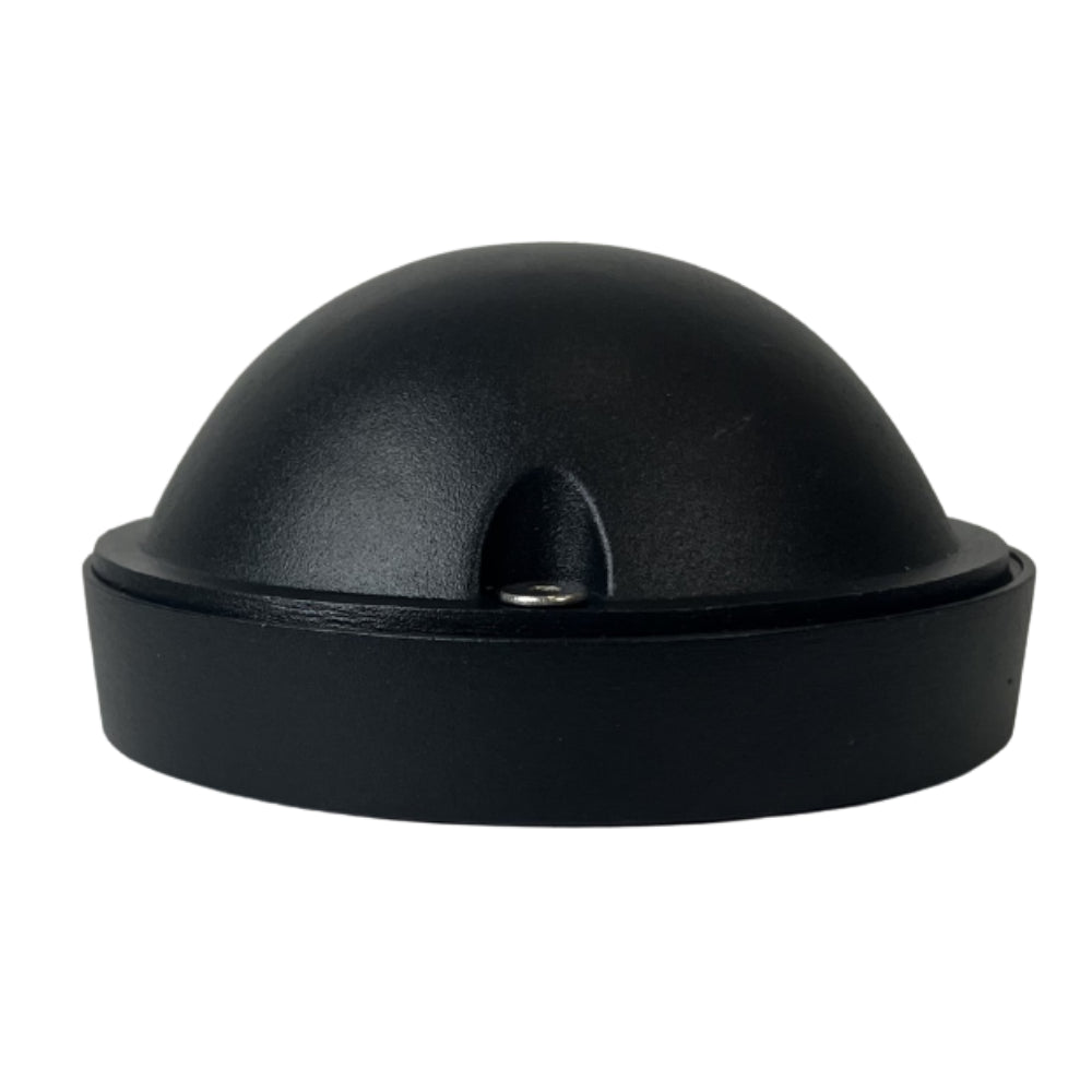 3W Integrated LED Round Aluminum Deck Light - Low Voltage Surface Mount Landscape Lighting for Patio, Garden, and Pathway Illumination