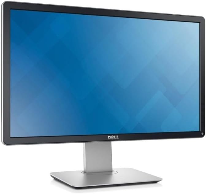 Dell P2414H 24 Inch IPS LED Monitor - Full HD 1080p, DisplayPort, DVI, VGA, USB Hub, Widescreen (Black) | Home Office & Gaming Monitor | Certified Refurbished (Grade A) with 90-Day Warranty