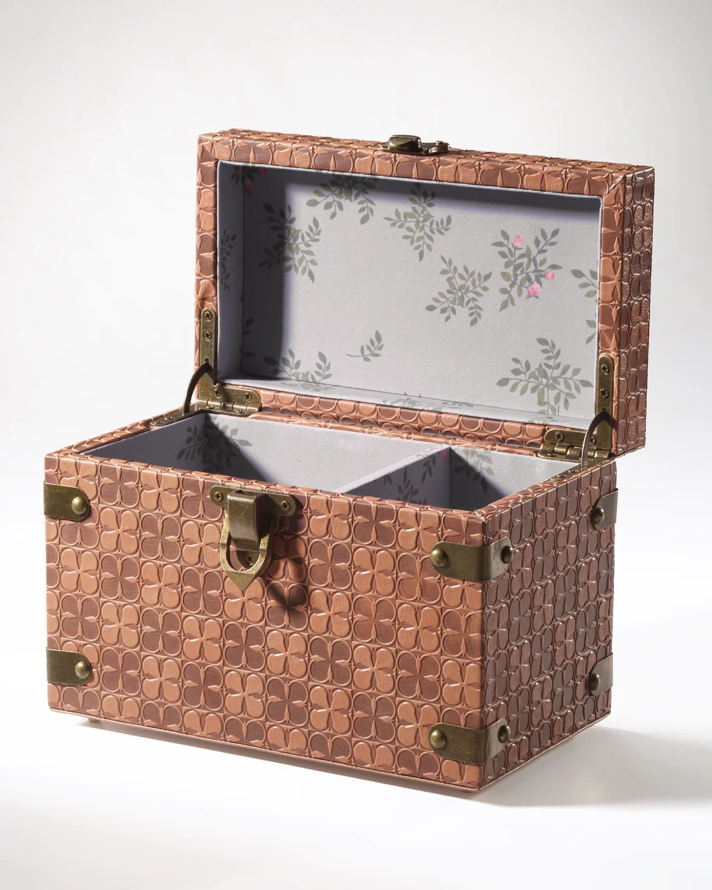Handmade Genuine Leather Jewelry Box for Women - Elegant Organizer for Necklaces, Rings & Earrings - Perfect Gift for Birthday, Anniversary & Valentine's Day - Home Decor & Travel Storage Solution