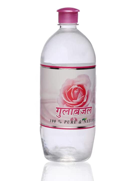 Oil-Free Hydrating Facial Mist with Rose Petal Extracts - 1000ml | Deep Cleansing, pH Balancing & Pore Minimizing Spray | Perfect for Dry Skin, Post-Workout Refresh & Makeup Setting