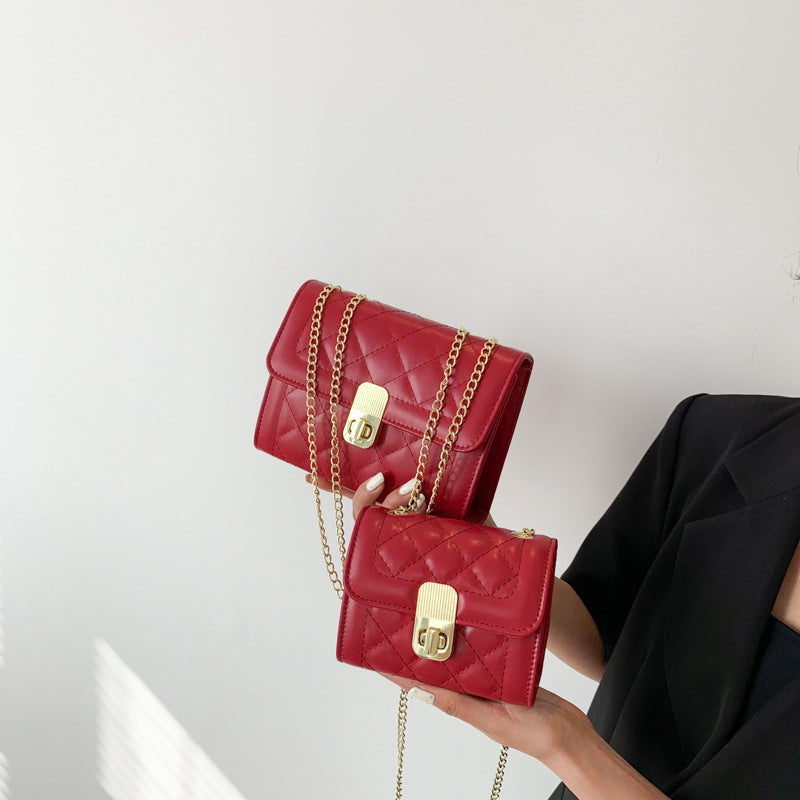 Elegant Diamond-Embellished Shoulder Bag for Women - Stylish & Simple Niche Design - Perfect for Work, Party & Everyday Use