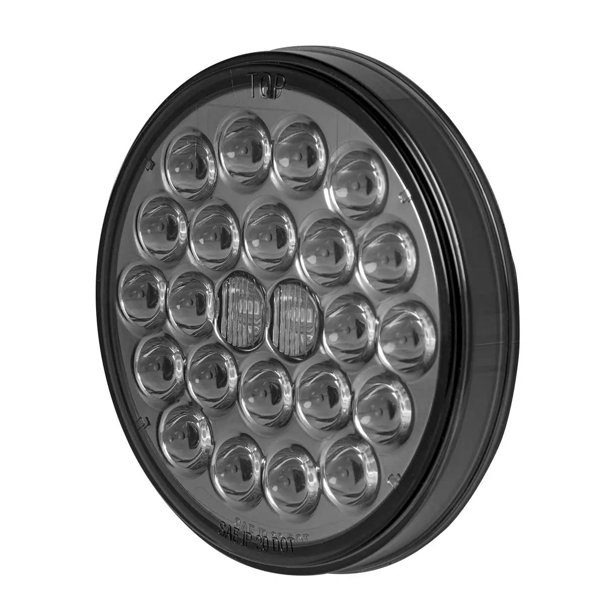 4 Pearl Smoked Red LED Stop Turn Tail Lights - Universal Fit for Cars, Trucks & SUVs - Enhanced Visibility & Style for Night Driving & Custom Builds