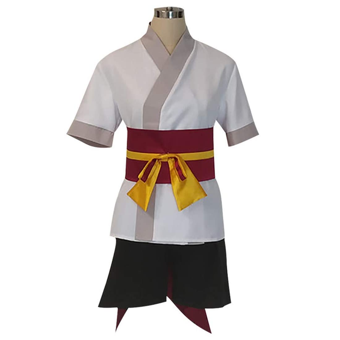 MEADOO Anime Machi Cosplay Kimono Outfit Full Set - Traditional Japanese Costume for Halloween, Easter & Anime Conventions - Perfect for Cosplay Enthusiasts & Adult Costume Parties