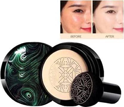 Baba Enterprises Beauty Air Cushion Mushroom BB & CC Cream Foundation - Waterproof, Long-Lasting Coverage for Flawless Skin | Perfect for Daily Makeup, Special Occasions & On-The-Go Touch Ups