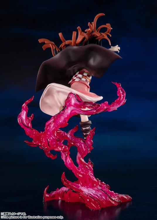 Figuarts Zero Demon Slayer: Kimetsu no Yaiba Nezuko Kamado Blood Demon Art Anime Figure Statue - Perfect for Anime Collectors, Home Decor, and Gift Giving