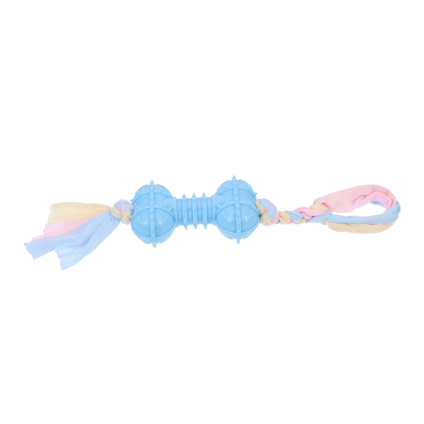 Durable TPR Dog Chew Toy - Anti-Bite Dog Toothbrush & Chewing Ball for Dental Health - Interactive Molar Toy for Small & Large Dogs - Perfect for Teething, Boredom & Playtime