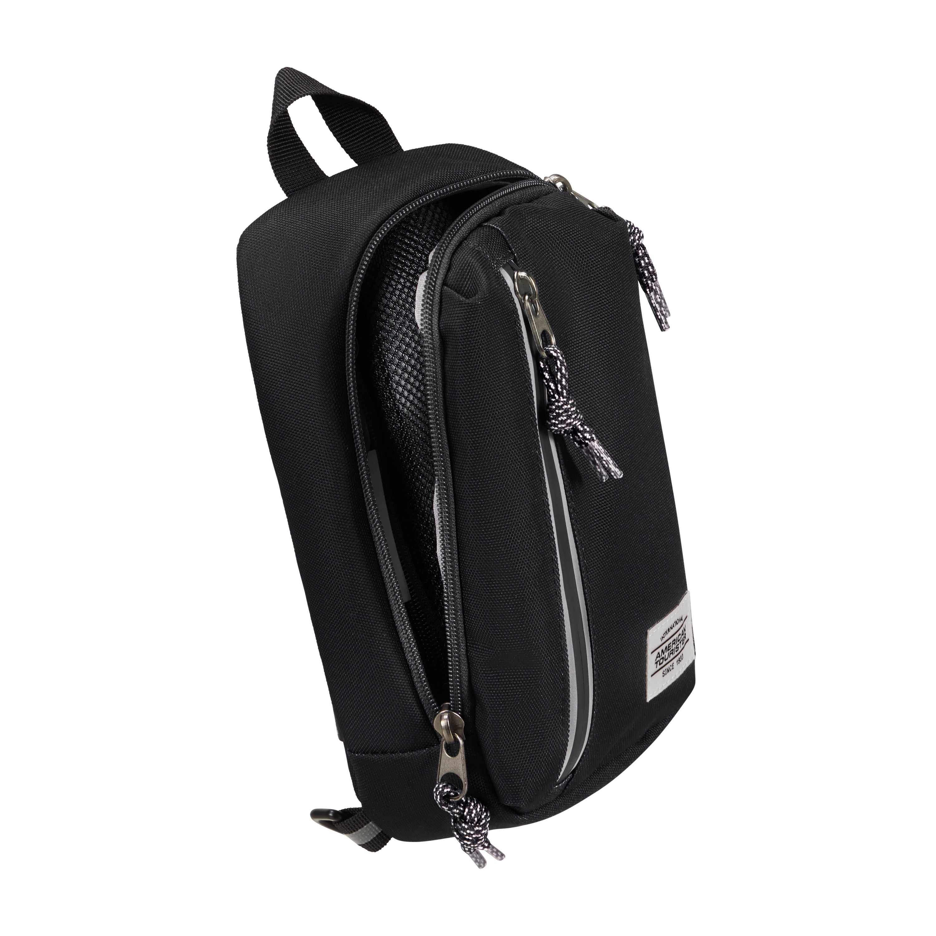 American Tourister BrightUp Sling Bag - Lightweight Crossbody Travel Bag for Men & Women, Perfect for Commuting, Shopping & Outdoor Adventures