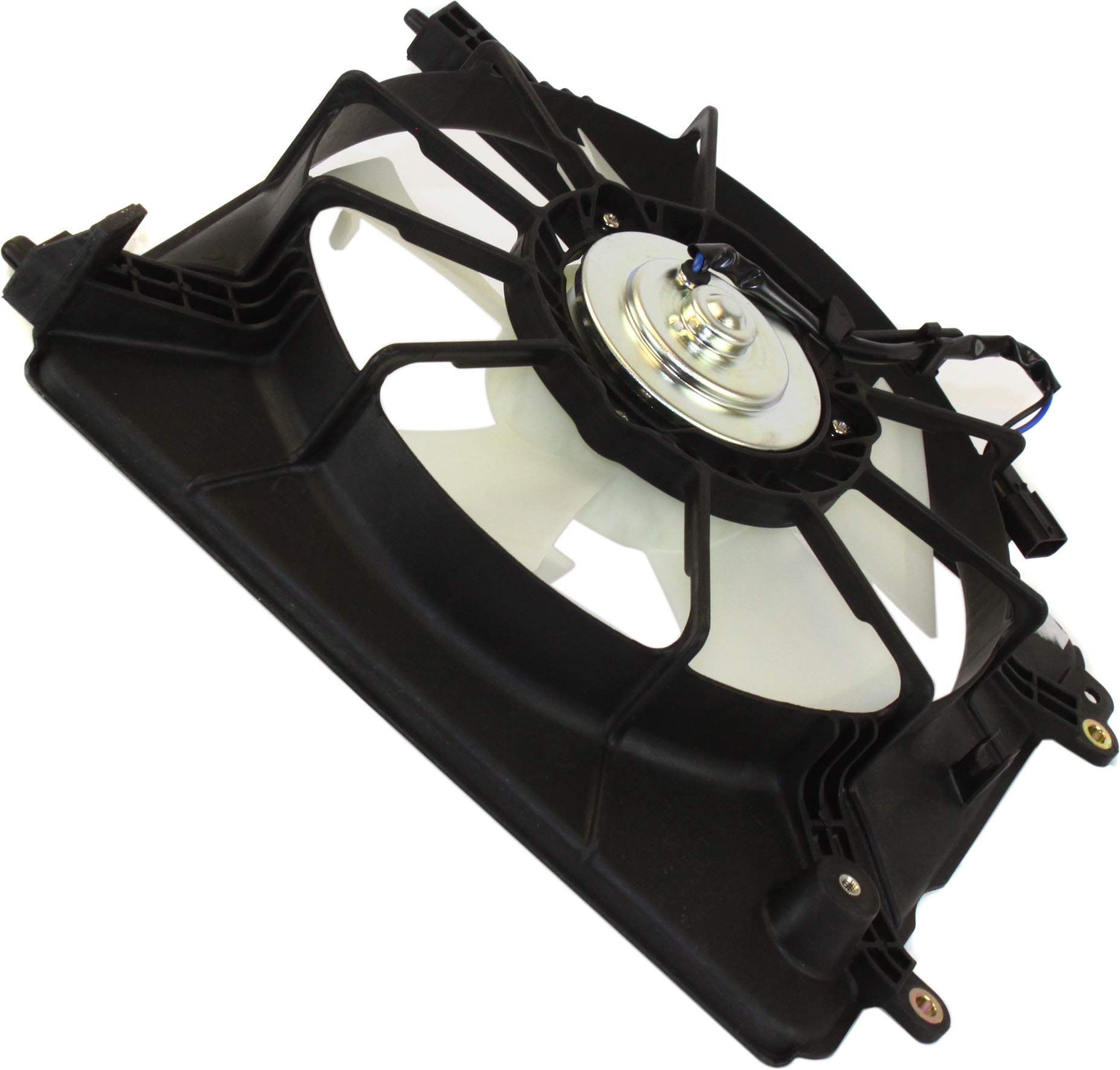 Evan Fischer Radiator Cooling Fan Compatible with 2009-2014 Honda Fit, 2010-2013 Honda Insight & 2011-2016 Honda CR-Z (Part# HO3115152) - High Performance Replacement for Engine Cooling System
