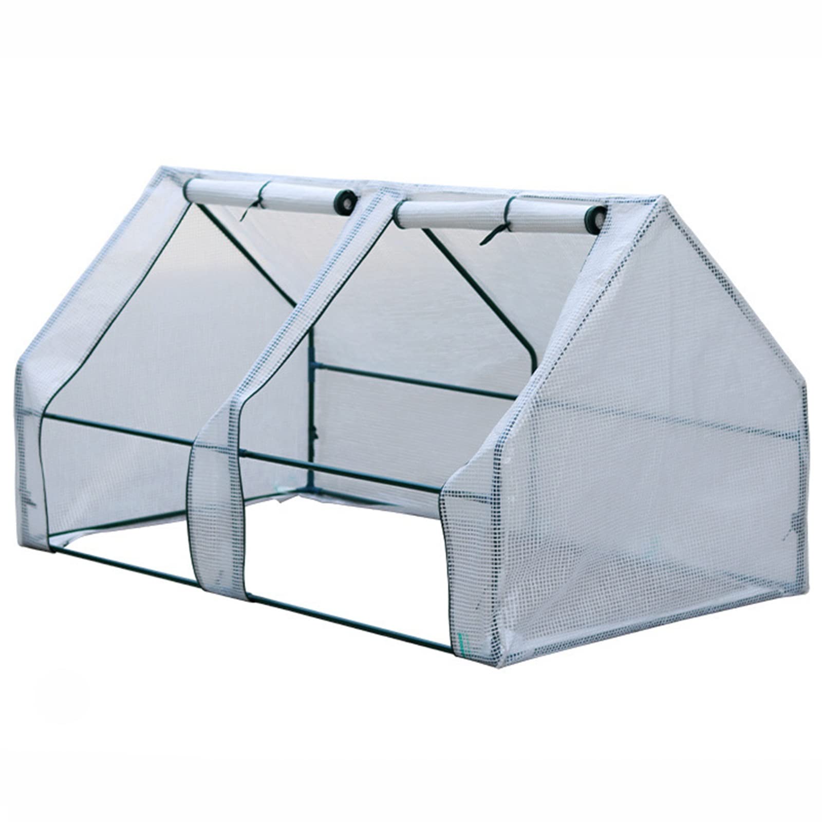 Large Heavy Duty Greenhouse with Detachable PE Cover - 150x90x90cm Weatherproof, Anti-UV & Corrosion-Resistant Frame for Outdoor Gardening, Plant Growing & Vegetable Cultivation - Perfect for Backyards, Patios & Small Farms