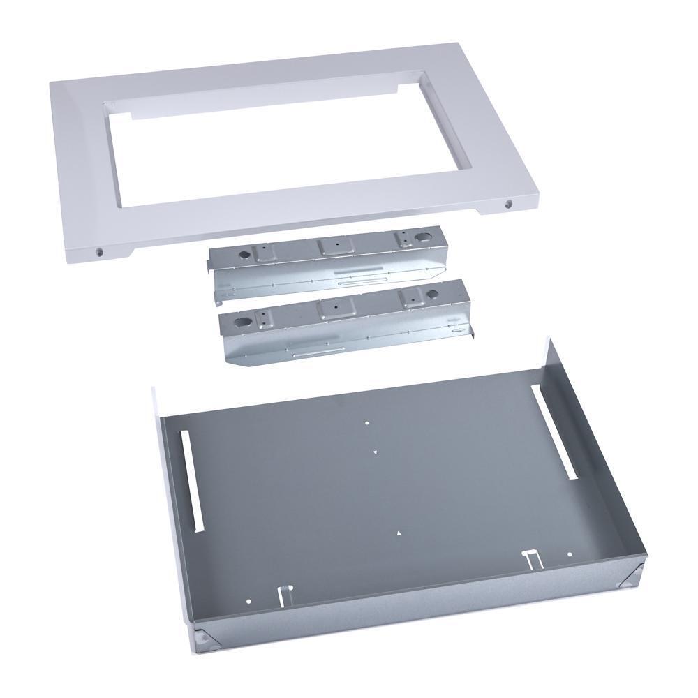 Amana MK2167AW 27-Inch Stainless Steel Trim Kit for Countertop Microwaves - Perfect for Kitchen Remodeling & Built-In Microwave Installation