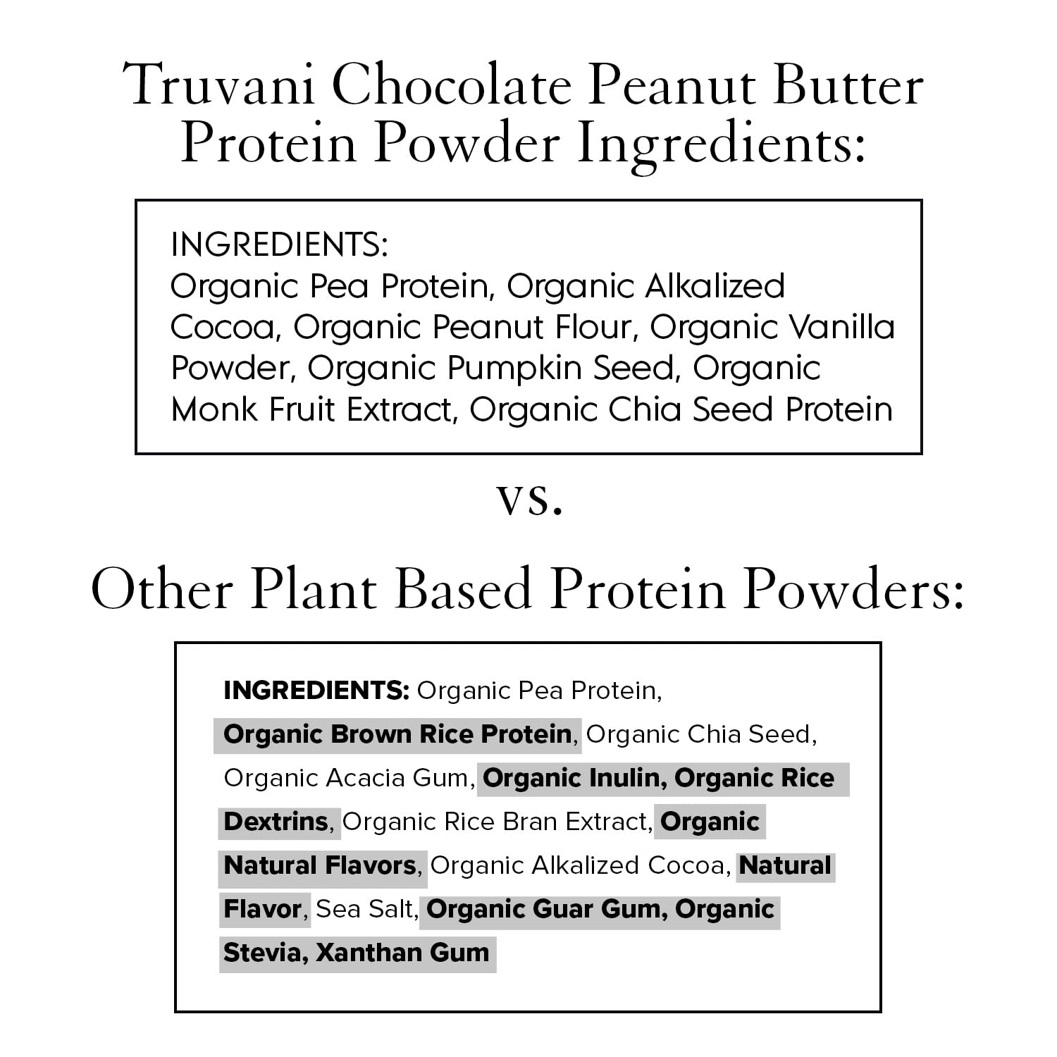 Truvani Vegan Pea Protein Powder - Chocolate Peanut Butter Flavor | 20g Organic Plant-Based Protein per Serving | Keto, Gluten-Free, Dairy-Free, Low Carb, No Added Sugar | Ideal for Smoothies, Baking & Post-Workout Recovery