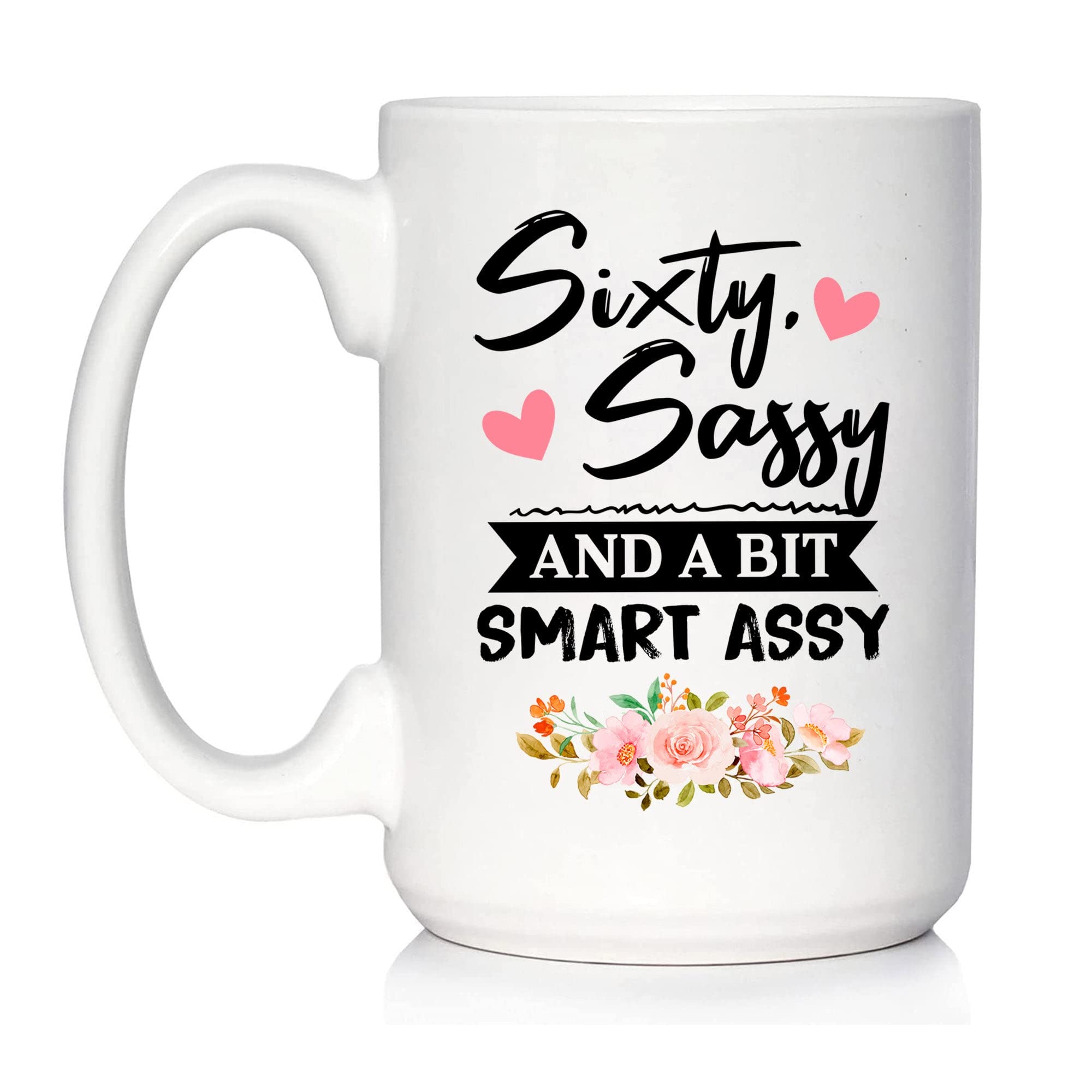 60th Birthday Gifts for Women - Funny 60th Birthday Coffee Mug - 15oz White Ceramic Cup - 1962 Themed Humorous Gift - Perfect for Mother's Day & Milestone Celebrations - Ideal for Coffee, Tea & Office Use