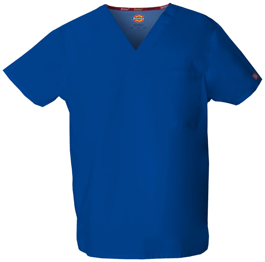 Dickies EDS Signature Scrubs for Women & Men - Soft Brushed Poplin Unisex V-Neck Top with Pocket (83706) | Comfortable Medical Uniform for Nurses, Doctors & Healthcare Professionals