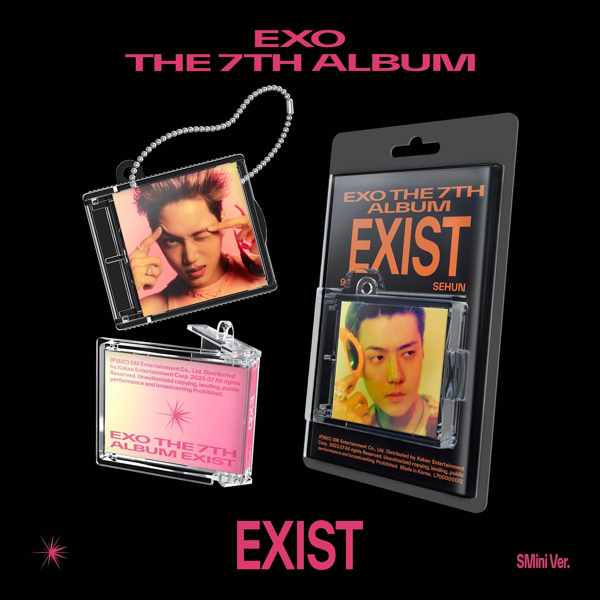 EXIST - The 7th Album by [Artist Name] | SMART Mini Album (Random Version) | Perfect for K-Pop Collectors & Music Enthusiasts