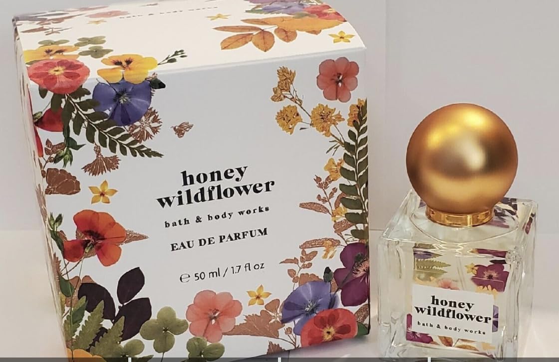 Honey Wildflower Eau De Parfum for Women - 1.7 oz Floral Perfume Spray with Long-Lasting Fragrance | Perfect for Daily Wear, Date Nights & Special Occasions