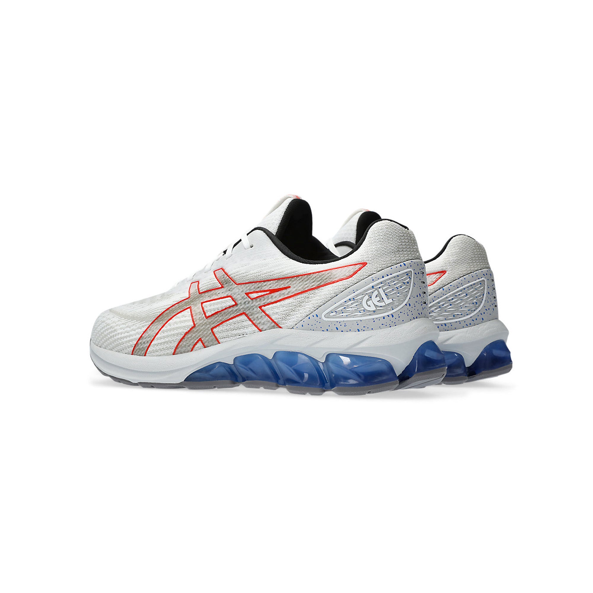 ASICS GEL QUANTUM 180 VII Running Shoes - White/Concrete (2023) - Lightweight Cushioned Sneakers for Men & Women - Perfect for Jogging, Gym Workouts & Daily Wear