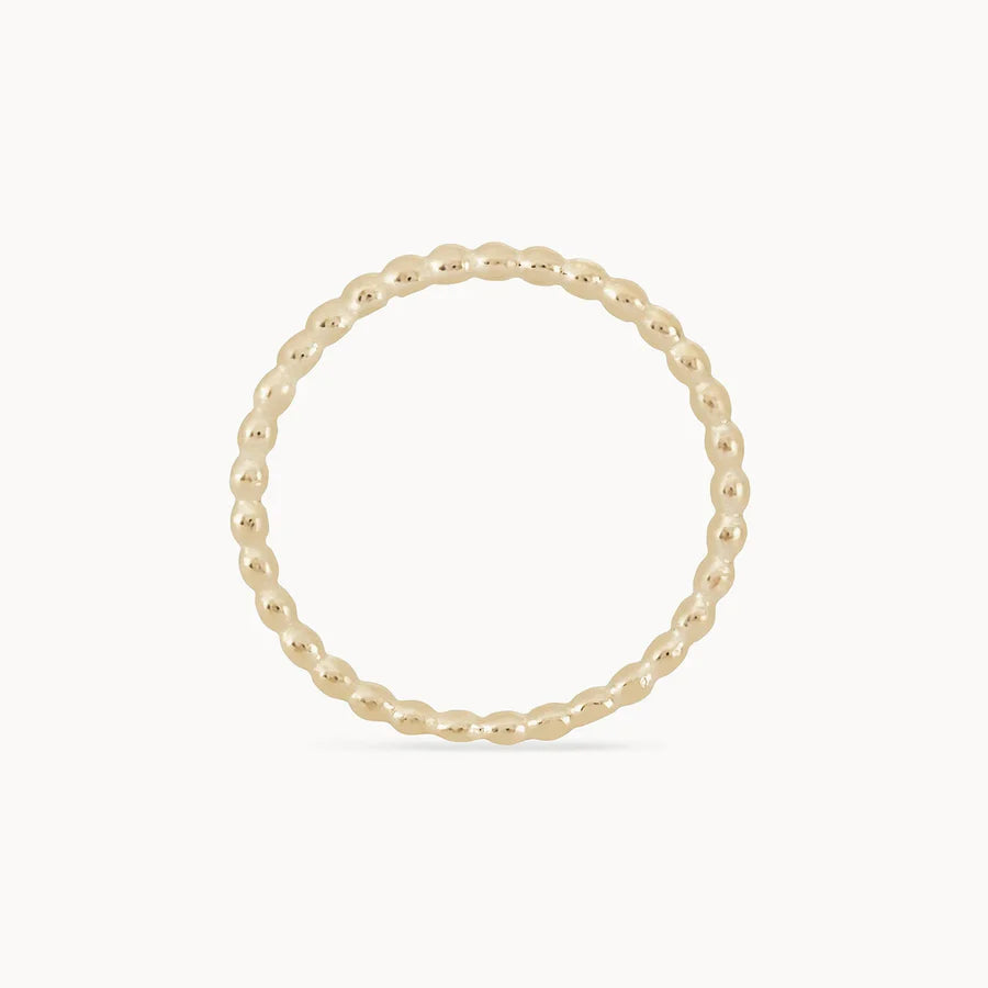 10K Gold Abacus Ring - Elegant Adjustable Stackable Ring for Women, Perfect for Everyday Wear, Gifts, and Fashion Jewelry Collection