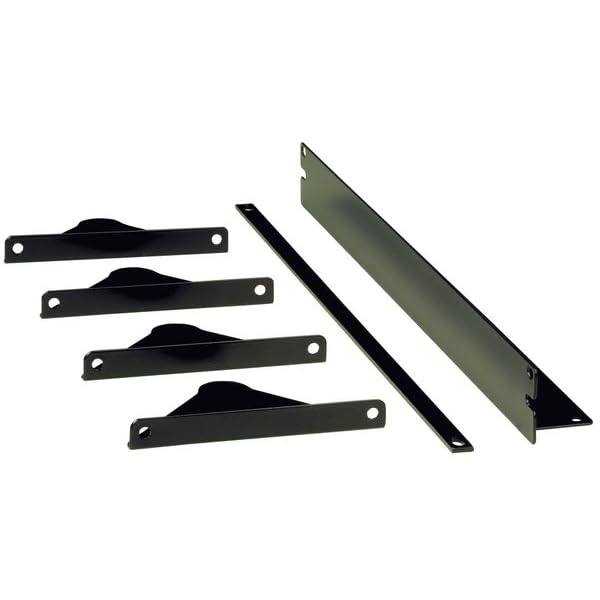 VMP Adjustable Eight Receiver Rack Shelf (ER-8RS-A) - Heavy Duty AV Equipment Organizer for Home Theater & Studio Racks - Perfect for Cable Management & Audio Video Component Storage