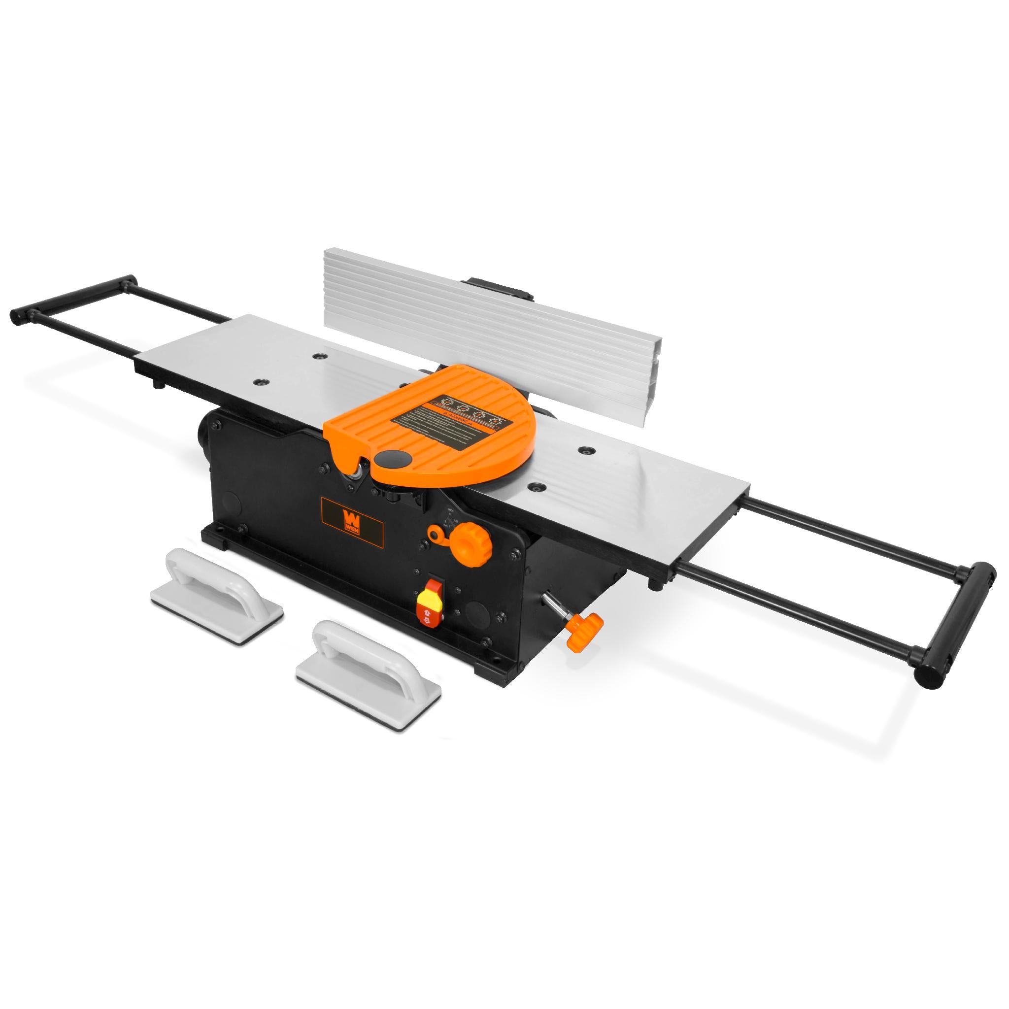 WEN JT833H 10 Amp 8-Inch Spiral Benchtop Jointer with Extendable Table | Woodworking Tool for Smooth Edges & Perfect Joints | Ideal for DIY Projects & Professional Carpentry