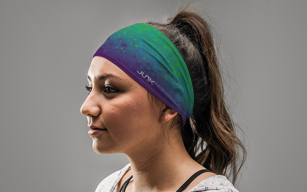 Holy Diver Big Bang Lite Headband - Adjustable & Comfortable Headwear for Running, Yoga, Workouts & Outdoor Activities