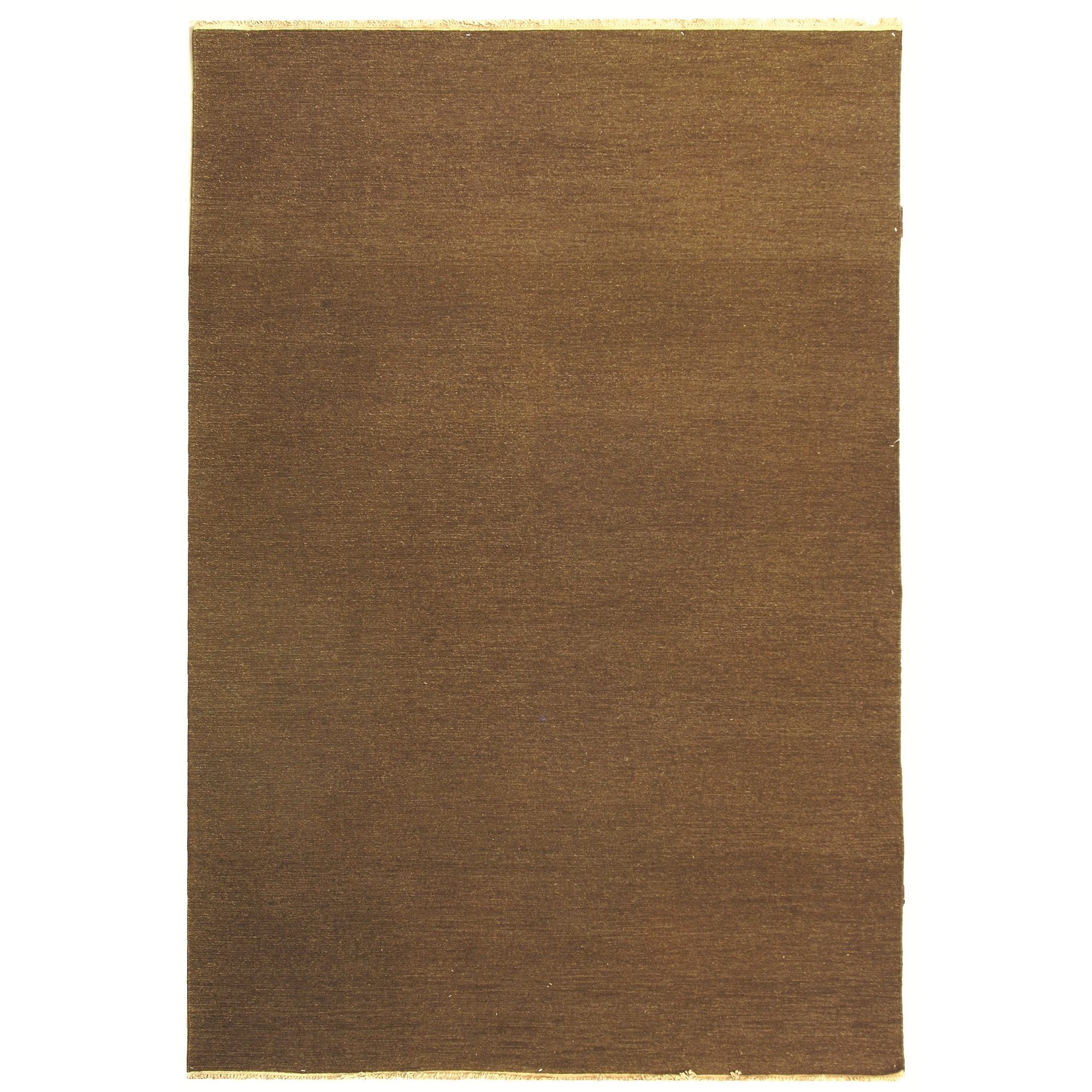 SAFAVIEH Sumak Collection 4' x 6' Handmade Solid Premium Wool Area Rug in Mouse Brown (SUM430C) - Perfect for Living Room, Bedroom & Office Decor
