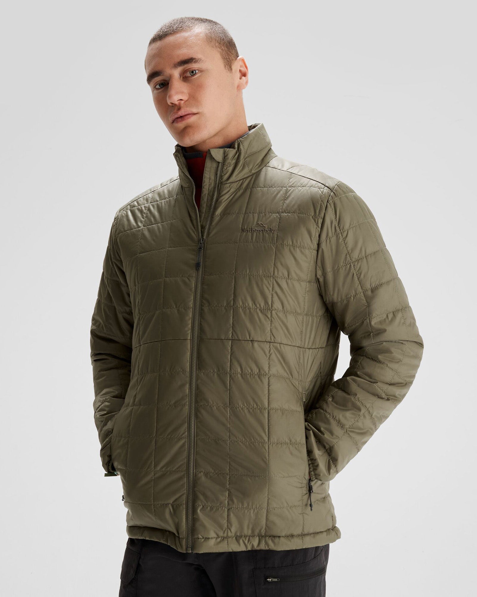 Men's Heli R Insulated Jacket - Waterproof Winter Coat for Hiking & Outdoor Activities | Beech Color