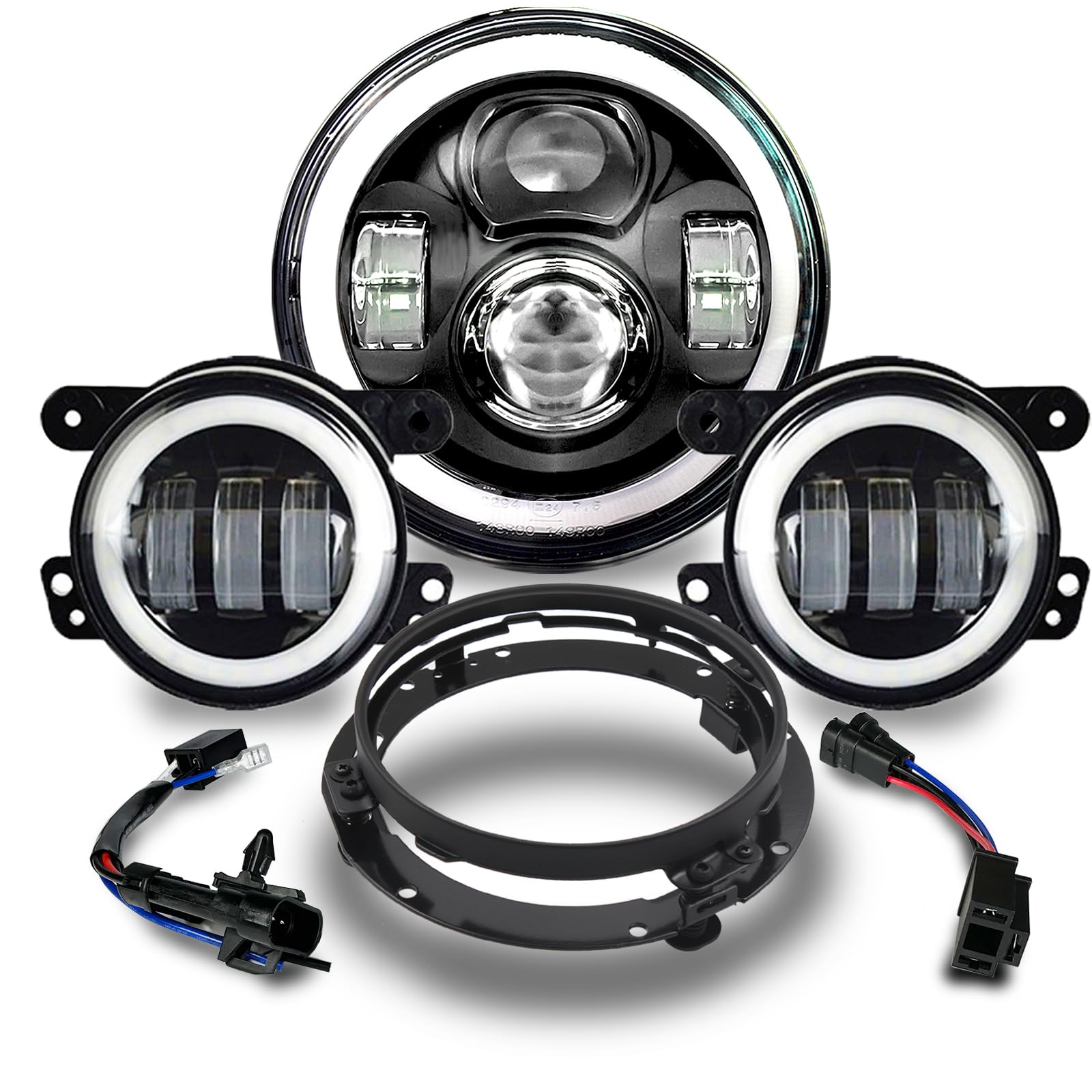 7 Inch Motorcycle LED Headlight with 4.5