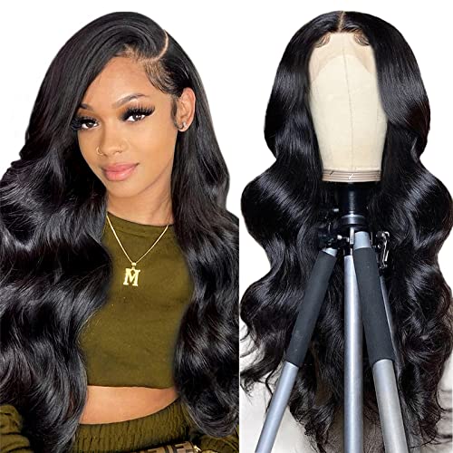 Smilenice 13x4 HD Lace Front Human Hair Wig - 150% Density Body Wave with Pre-Plucked Hairline & Baby Hair | 20 Inch 12A Grade 100% Human Hair | Perfect for Daily Wear, Cosplay & Special Occasions