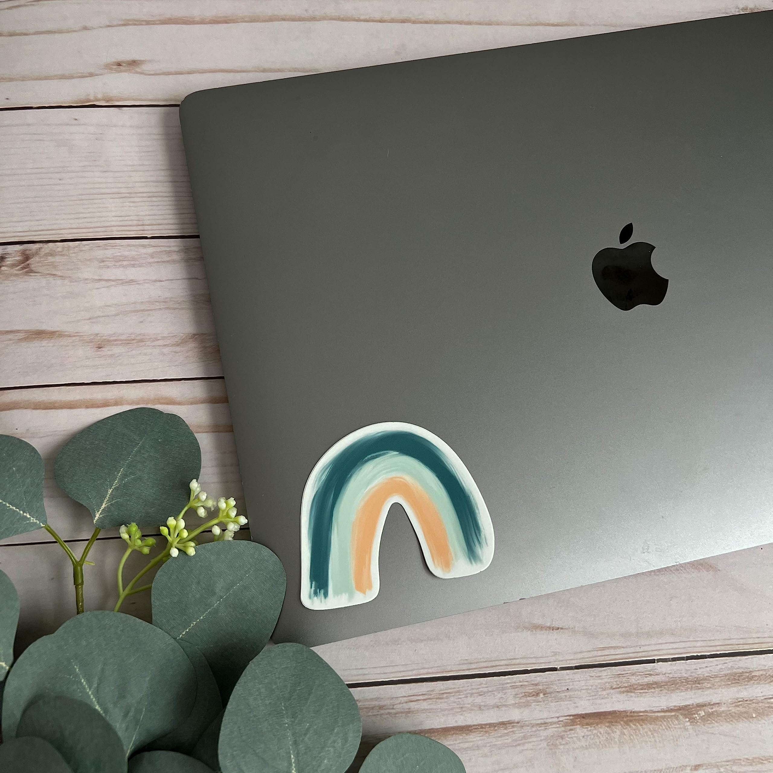Waterproof Vinyl Stickers - Pink Rainbow & Inspirational Cute Decals for Laptops, Water Bottles, Journals & DIY Crafts