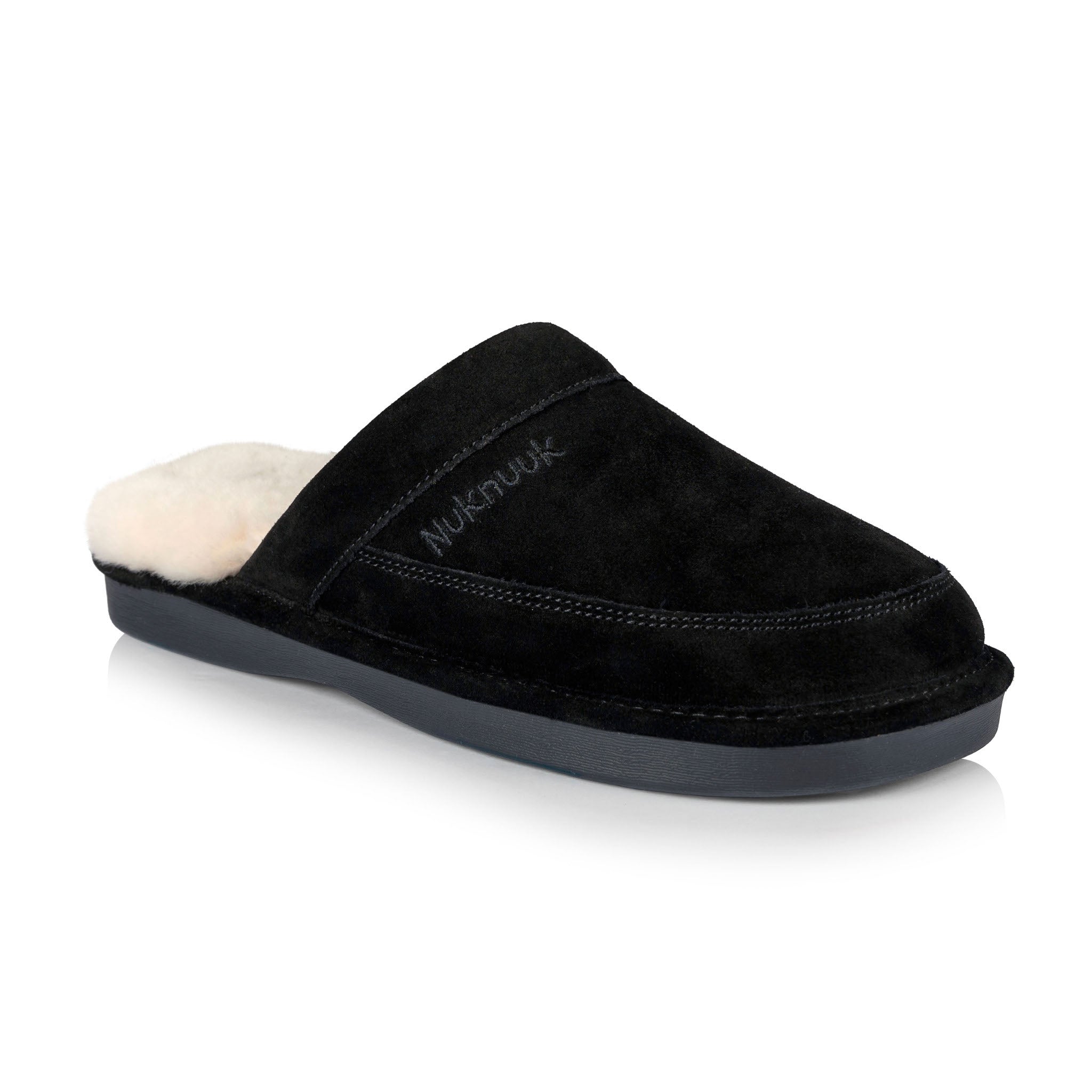 Premium Men's House Slippers - Soft Indoor/Outdoor Comfort Shoes for Relaxing at Home, Black - Ideal for Lounging, Spa & Backyard Wear