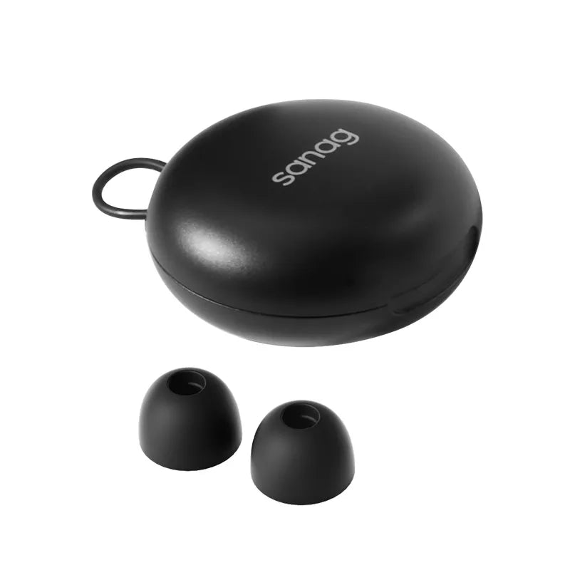 Sanag T32 Wireless Bluetooth Earbuds with Active Noise Cancelling (ANC), HD Sound, 30H Playtime for Gym, Work & Travel - Perfect Noise Isolating Earphones for Commuting, Running & Office Use