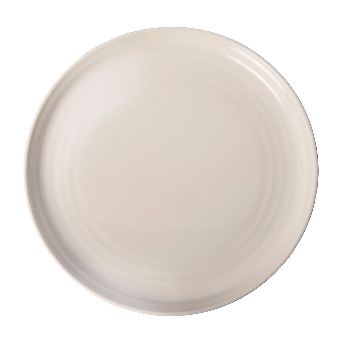 Ariane 020314 Artisan Coupe Plate - Set of 6 Elegant 11 3/4 Inch Cream Dinner Plates for Fine Dining, Restaurants & Special Occasions