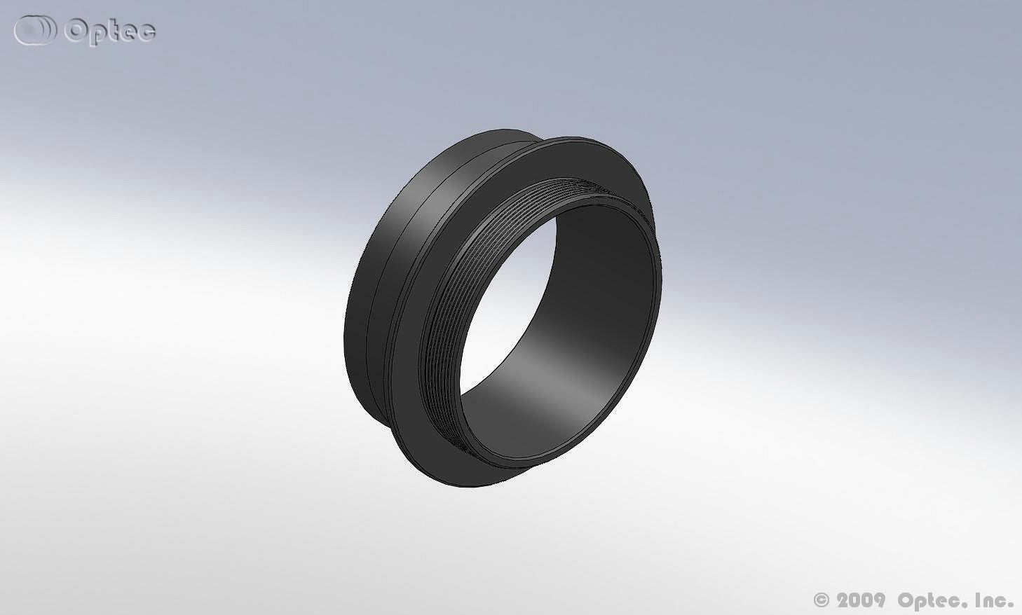 3 Drawtube Adapter for AstroPhysics 2.7 Male Thread (17838) - Telescope Accessory for Astrophotography & Stargazing
