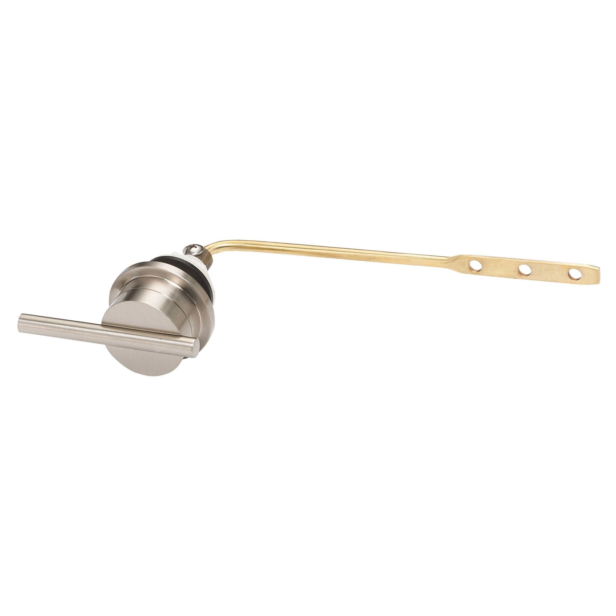 Danze Parma Modern Cylindrical Brushed Nickel Toilet Tank Lever Flush Handle - Sleek Bathroom Upgrade for Home & Commercial Use