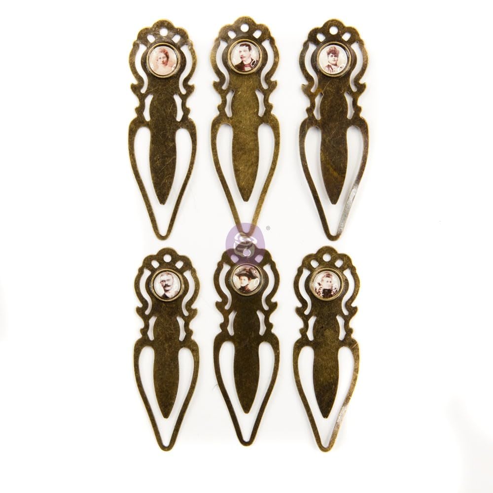 Prima Marketing Art Daily Planner Victorian Bookmarks - 655350964863 - Perfect for Scrapbooking, Journaling & Gift Giving