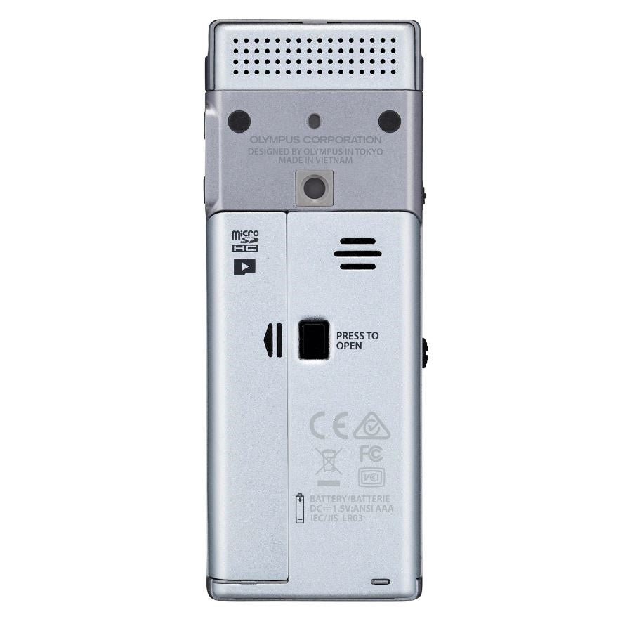 Olympus DM-720 Digital Voice Recorder with High-Quality Audio, 8GB Memory & USB - Perfect for Lectures, Interviews, and Meetings