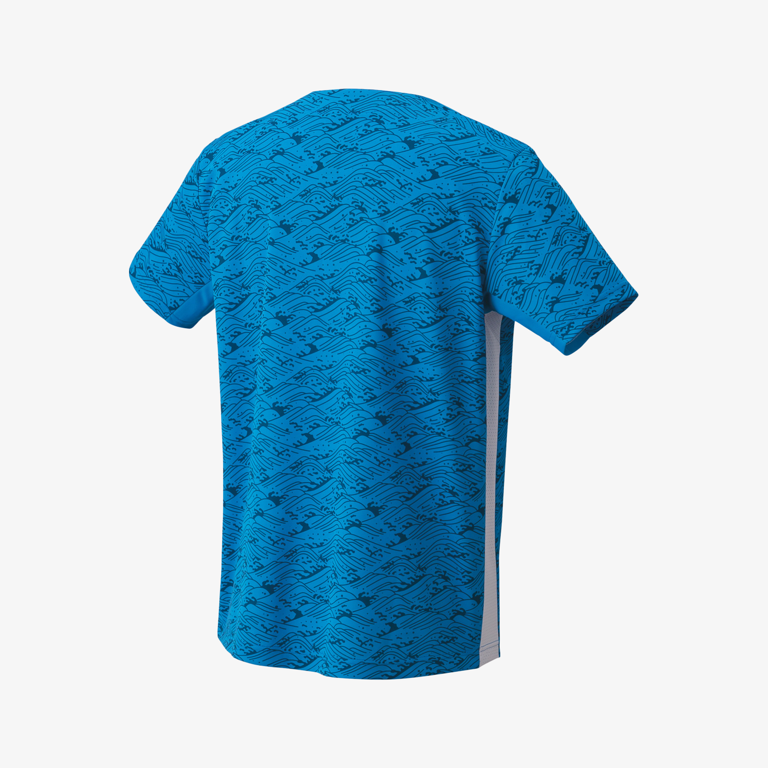 Yonex Men's Very Cool Dry Shirts 10613 - Moisture Wicking Performance T-Shirt for Tennis & Running (Blue) | Gym Workout & Outdoor Sports Apparel