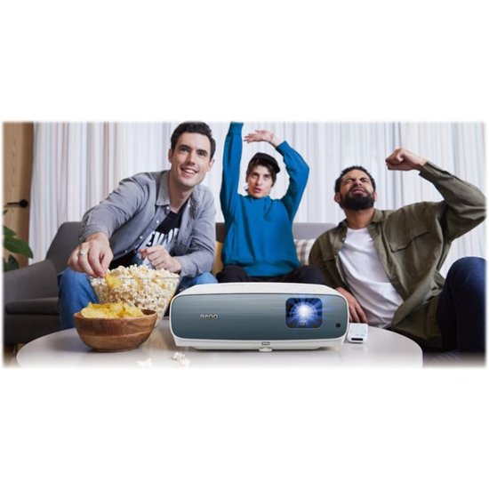 BenQ TK850 4K UHD HDR Home Theater Projector | 3000 Lumens | DLP Technology | Rec.709 | 3D Ready | Perfect for Movie Nights, Sports Viewing & Gaming in Home Entertainment Systems