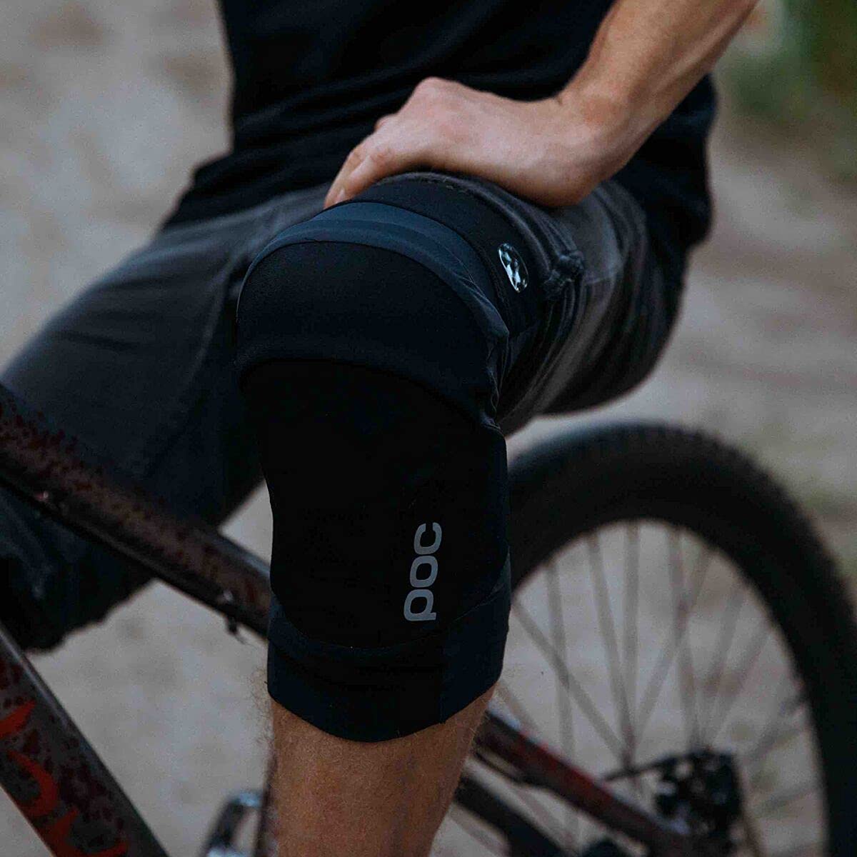 POC Oseus VPD Knee Pad - Black, Large Size - Protective Knee Guard for Cycling, Skateboarding & Extreme Sports