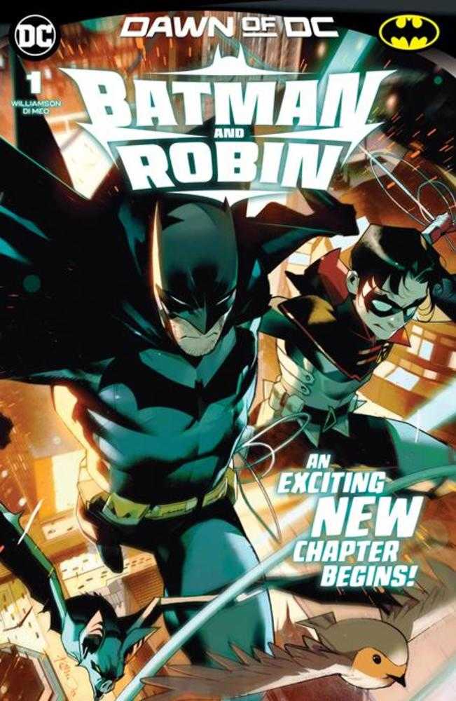 Batman And Robin #1 Cover A Simone Di Meo Wraparound Cover - DC Comics Collectible Edition - Perfect for Superhero Fans & Comic Book Collectors