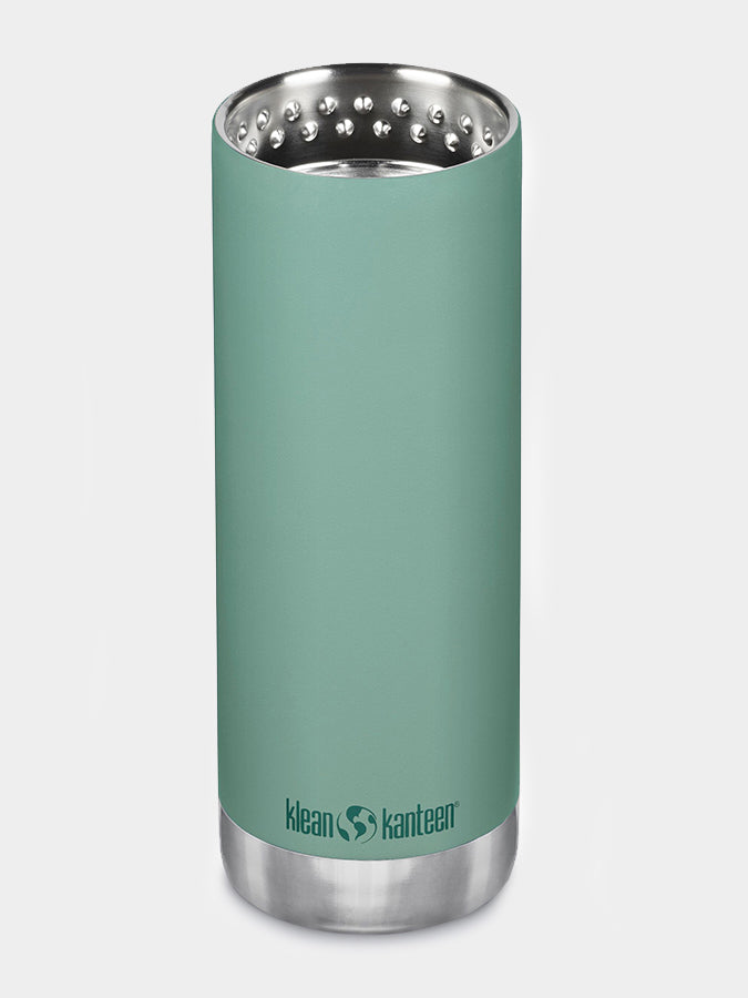 Klean Kanteen TKWide 16oz (473ml) Insulated Stainless Steel Water Bottle - Keeps Drinks Hot/Cold for Hours, Perfect for Hiking, Gym & Outdoor Activities