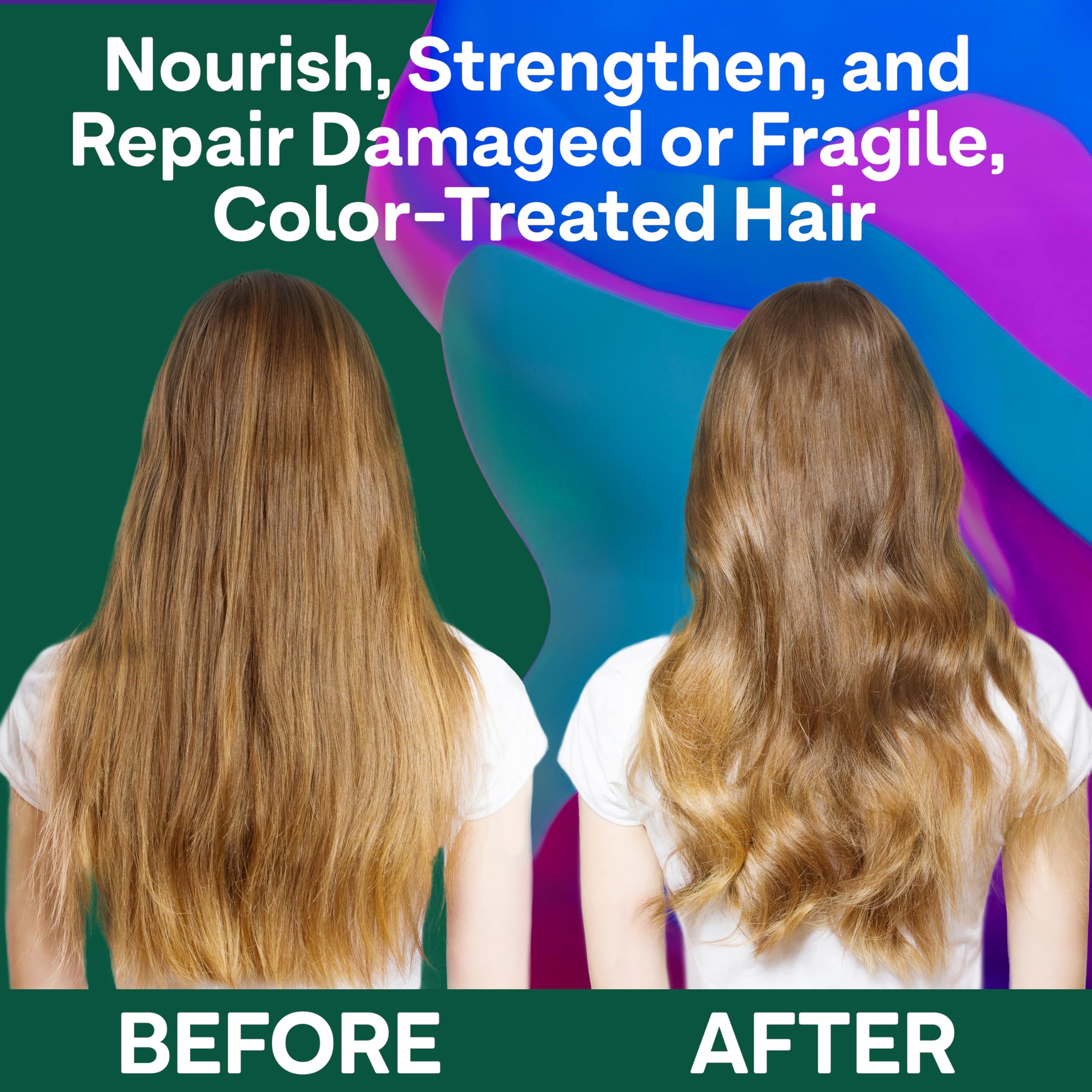 ColorProof Baobab Recovery Hair Kit - Repairing Shampoo & Conditioner Set (8.5 Fl Oz) with Hair Treatment Spray (6.7 Fl Oz) - Damaged Hair Repair & Color Protection for Dry, Brittle Hair - Perfect for Salon Treatments & Home Hair Care