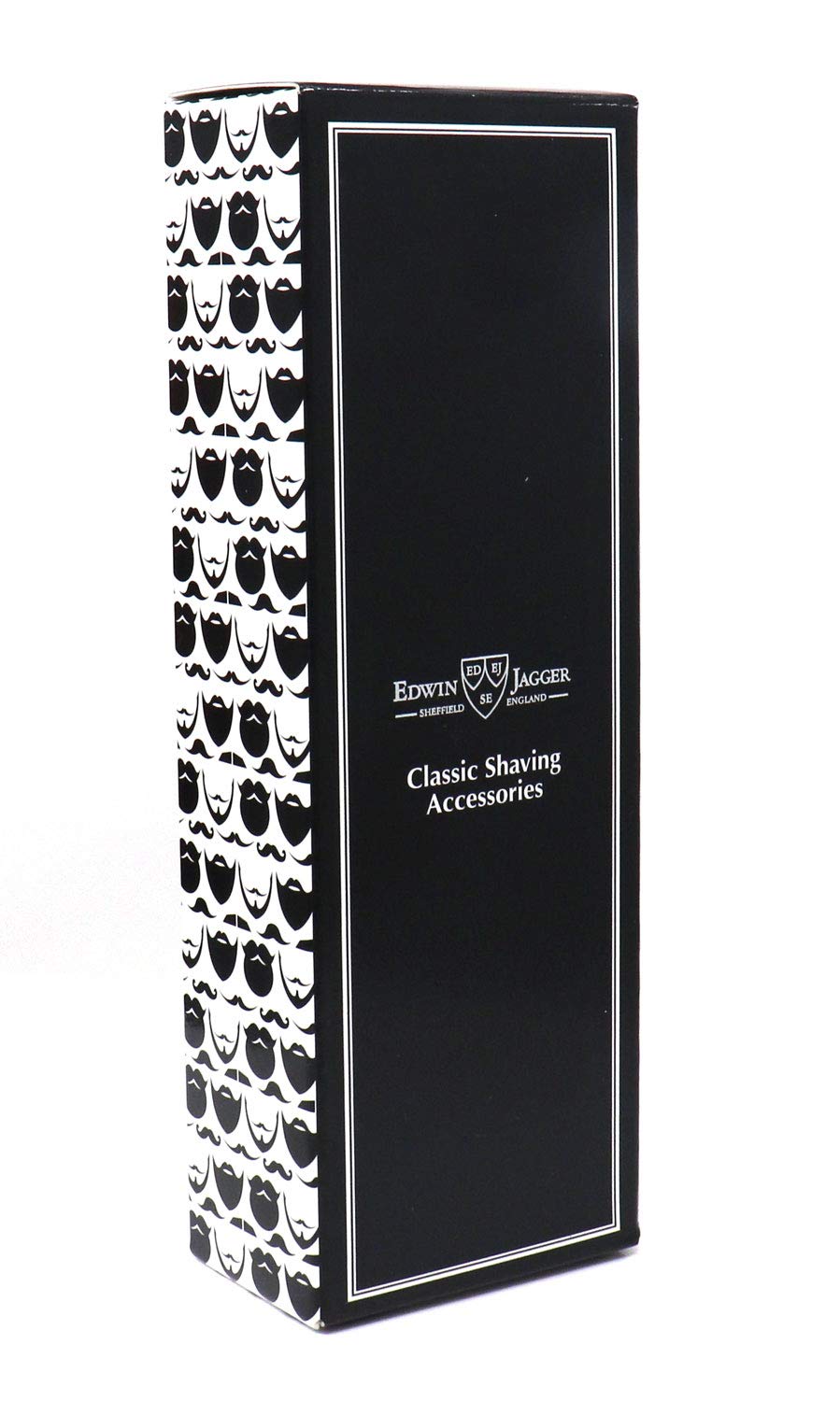 Edwin Jagger Plaza Black Marble Handle for Gillette Mach3 Razor Cartridge - Premium Shaving Accessory for Men's Grooming & Travel