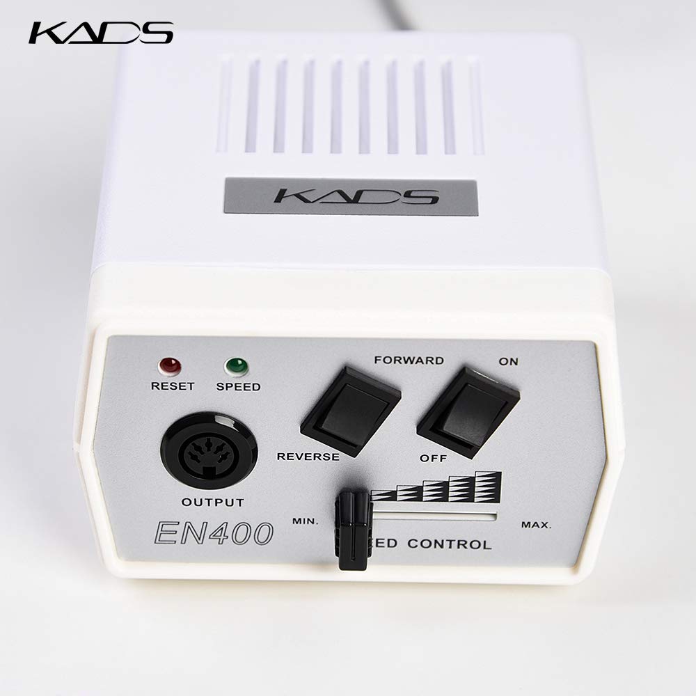 KADS 30000RPM Electric Nail Drill Machine for Manicure & Pedicure - Professional Nail Art Equipment with Pink Design, Compatible with 3/32
