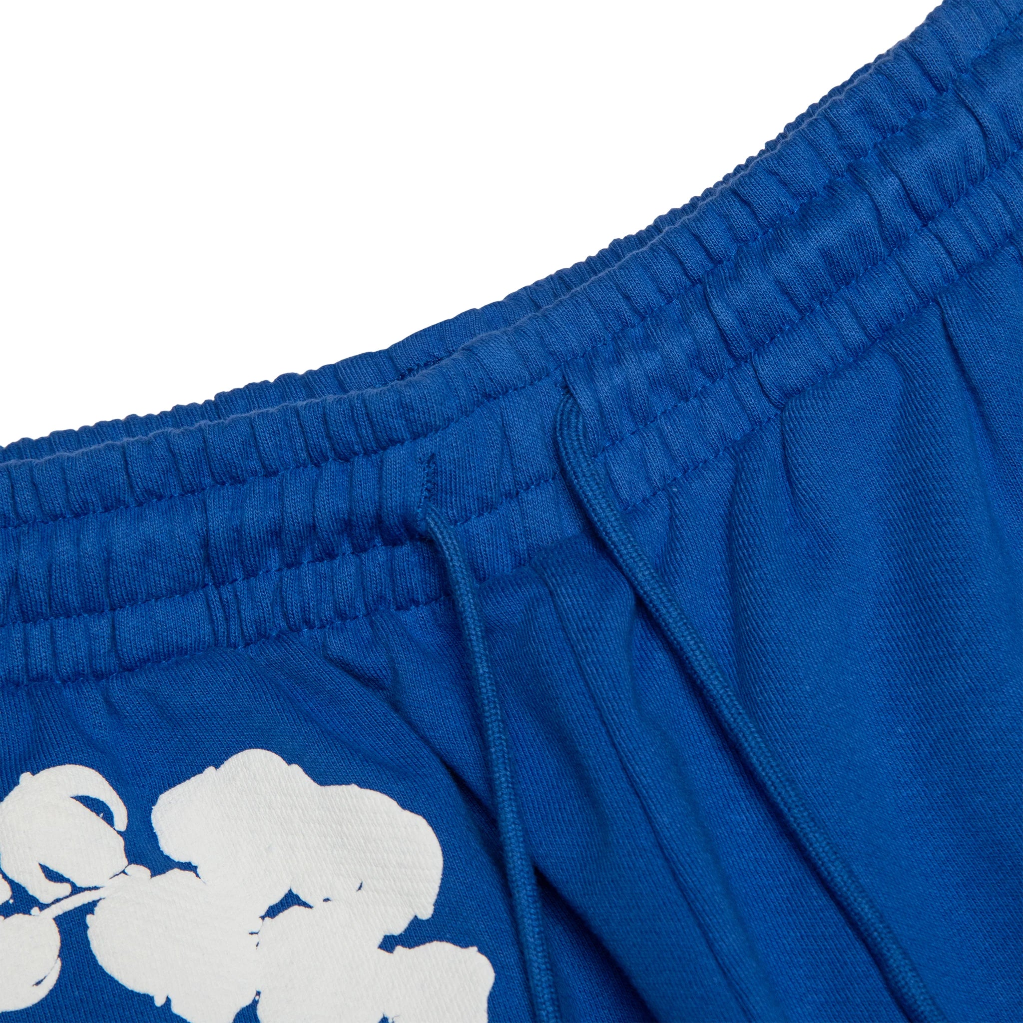 Denim Tears Cotton Wreath Royal Blue Sweatpants for Men - Comfortable Casual Joggers for Streetwear & Lounge Wear