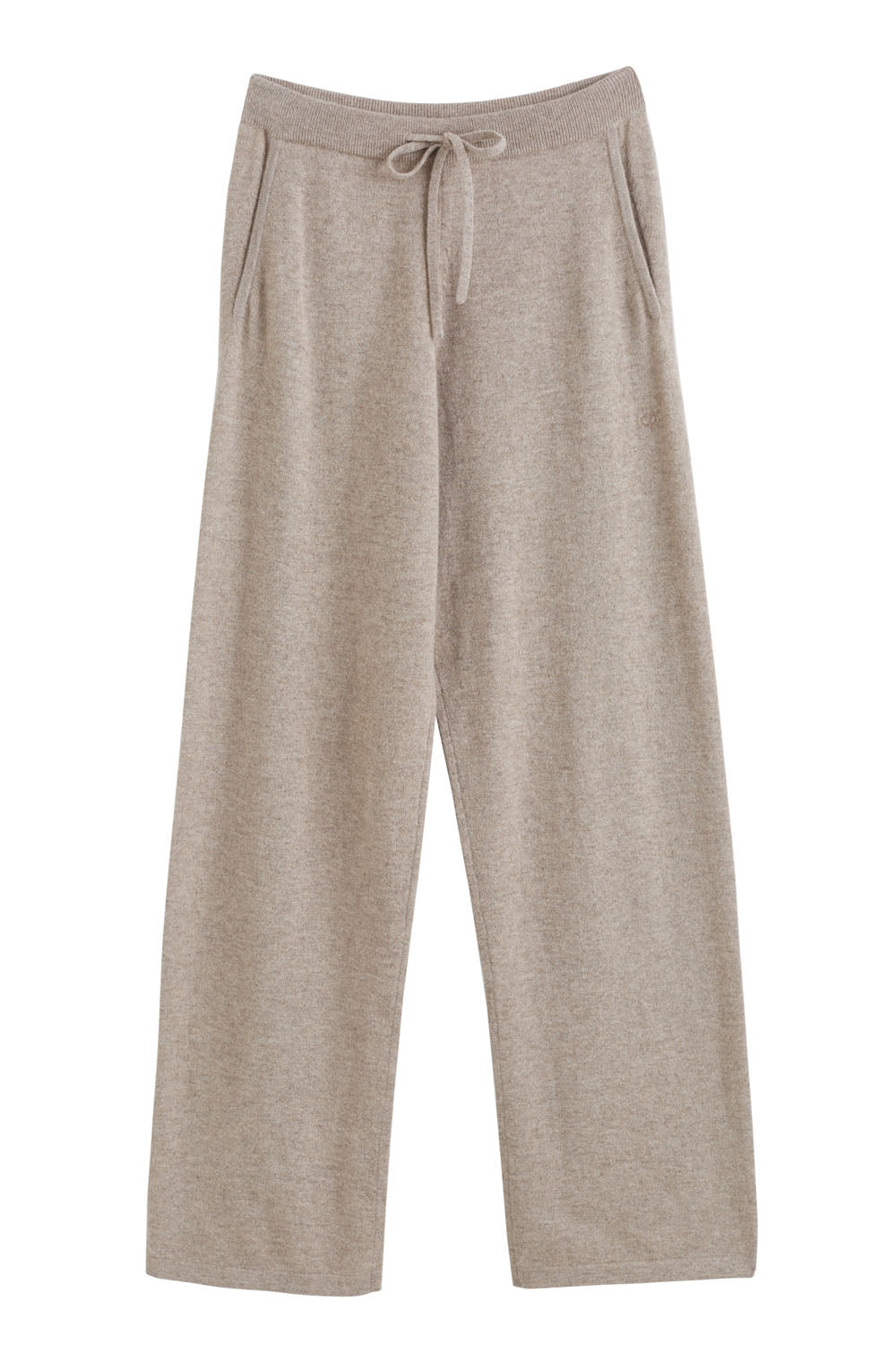 Luxury Soft Cashmere Wide Leg Pants for Women - Cozy Winter Lounge Pants for Home, Office & Travel